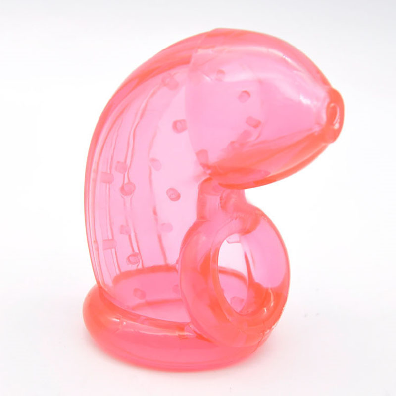 Quality Transparent Male Chastity Device Penis Sleeve Spiked Soft Scrotum Bondage For Enhanced Pleasure And Stimulation - 1