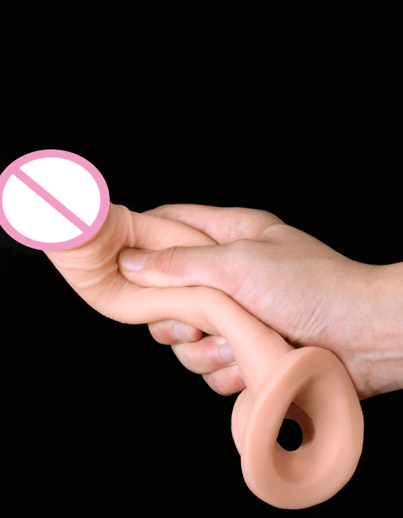 Ultrasoft Silicone Male Enlargement Sleeve Reusable Extender Condoms For Enhanced Intimacy Pleasurable Sex Experience - 7