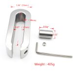 Hot Stainless Steel Heavy Scrotum Pendant Ball Stretcher Weight Testicle Ring - 3