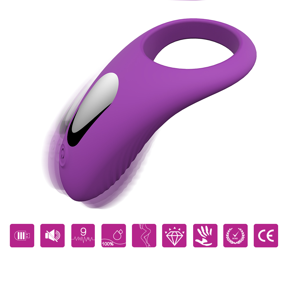 Quality Couples Vibrator Wearable Dildo Clitoral Stimulator Penis Ring Scrotum Pump For Pleasure - 8