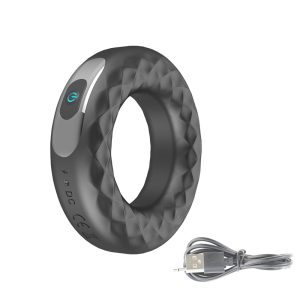 Cock Rings Silicone Penis Dick Massage Vibrating Ring Sex Toys For Men Gay Male Masturbation Adult Games Products 10 Speed - 2