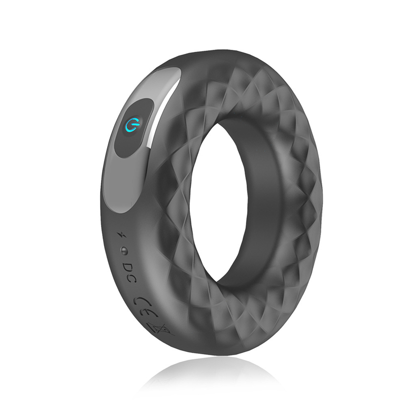 Silicone Cock Rings 10speed Vibrating Penis Massage Adult Sex Toys For Men Male Masturbation Enhancer Gayfriendly - 1