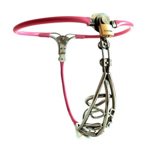 Male Chastity Cage Stainless Steel Belt Pants Strapon Cock Lock Penis Bdsm Bondage Device Cbt Sex Toys For Men