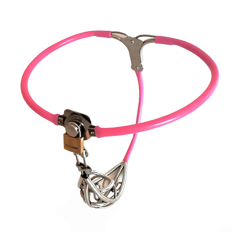 Stainless Steel Male Chastity Cage Bdsm Cbt Bondage Device Penis Lock Strapon Adult Sex Toys For Men - 3