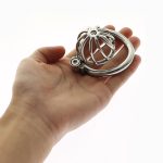 Small Armor Cook Cage Male Chastity Device Stop Masturbation Training Penis Ring Bdsm Fetish Cockring 18 & Sex Toys For Men - 5