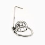 Small Armor Cook Cage Male Chastity Device Stop Masturbation Training Penis Ring Bdsm Fetish Cockring 18 & Sex Toys For Men - 2