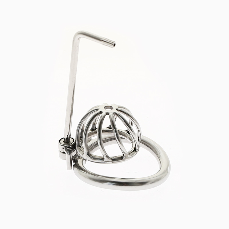 Male Chastity Device Antimasturbation Training Bdsm Fetish Cock Ring 18 Adult Sex Toy - 5