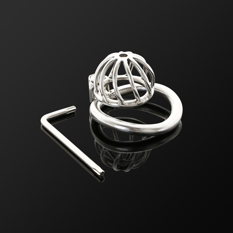 Male Chastity Device Antimasturbation Training Bdsm Fetish Cock Ring 18 Adult Sex Toy - 3