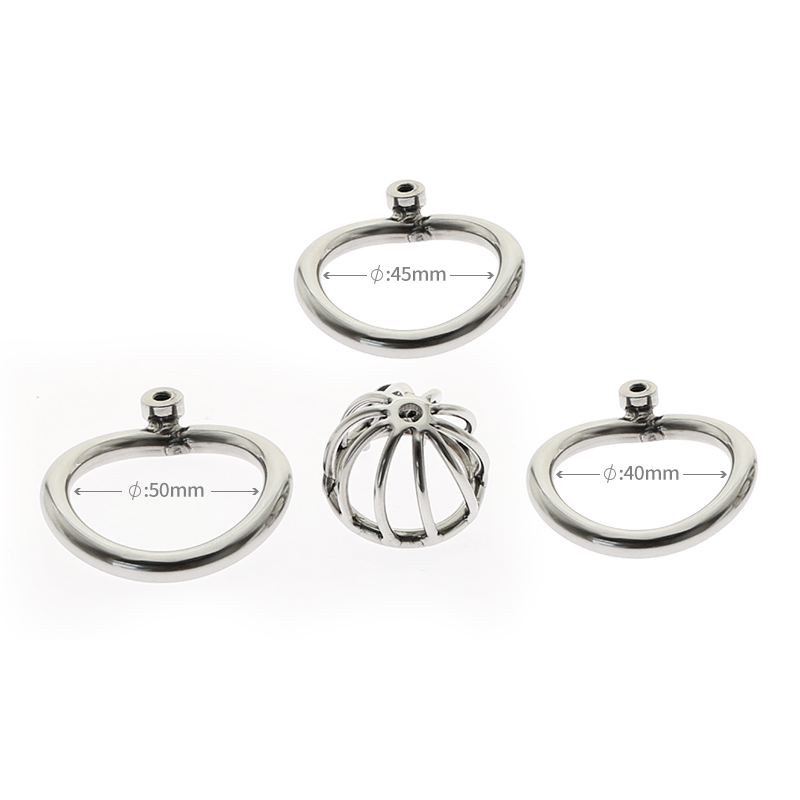 Male Chastity Device Antimasturbation Training Bdsm Fetish Cock Ring 18 Adult Sex Toy - 2