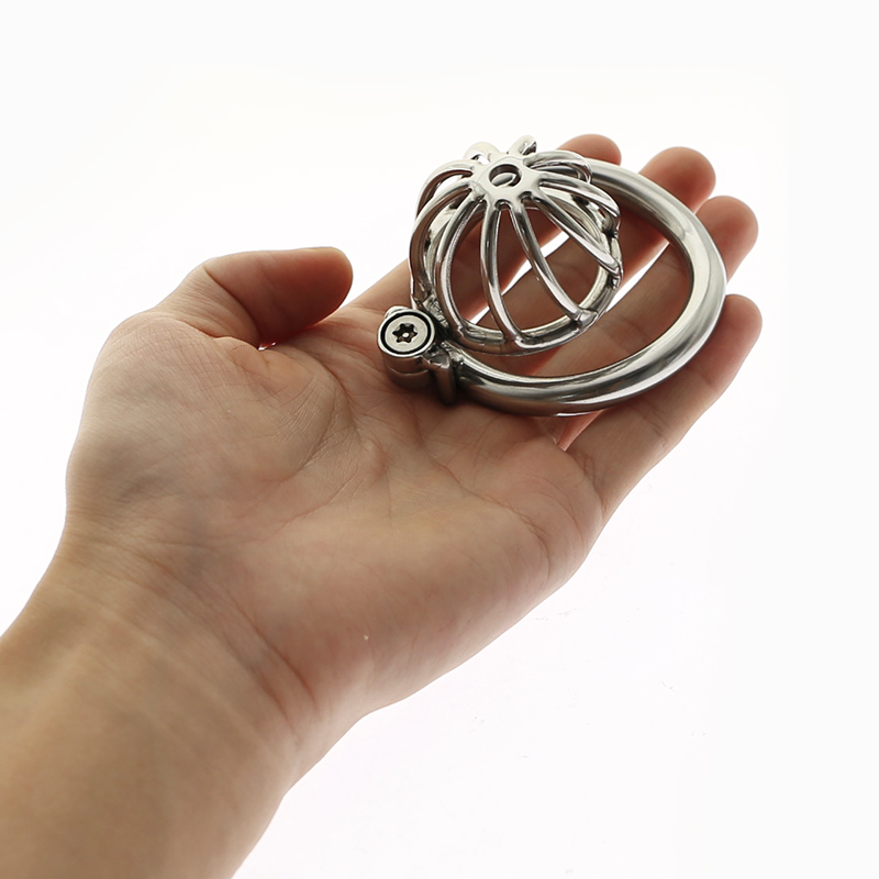 Male Chastity Device Antimasturbation Training Bdsm Fetish Cock Ring 18 Adult Sex Toy - 1