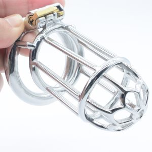 Nuun Long Metal Chastity Cage For Male Stainless Steel Penis Cock Bdsm Bondage Men's Sex Toys Cock-lock Sissy Device