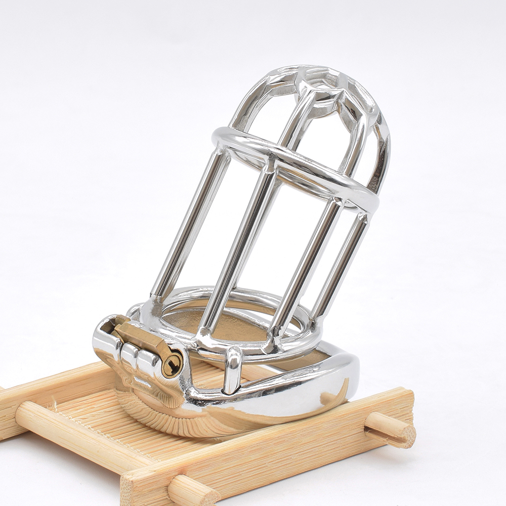 Stainless Steel Male Chastity Device Long Metal Cage Bdsm Bondage Mens Sex Toy Cocklock For Sissies - 10