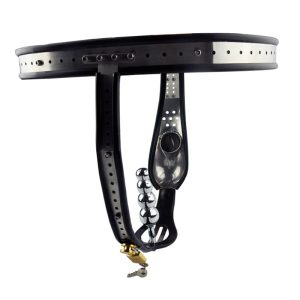 Price Stainless Steel Male Chastity Belt Metal Underwear Bdsm Bondage Lock Cock Cage Device Sex Toys For Men - 2