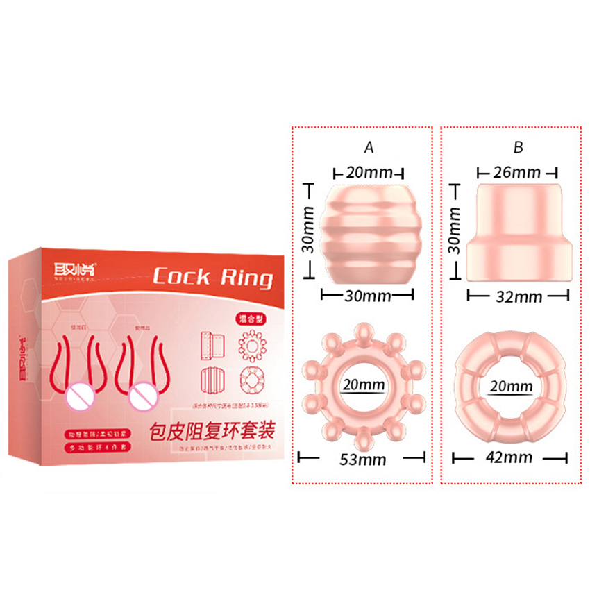 Male Enhancement Sleeve For Foreskin Correction Premature Ejaculation Delay And Extended Orgasm Experience - 7