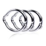 Metal Cock Ring Glans Adjustable Magnetic Sheath Male Circumcision Penis Sex Toys For Men Chastity - 3