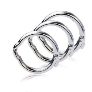 Metal Cock Ring Glans Adjustable Magnetic Sheath Male Circumcision Penis Sex Toys For Men Chastity - 2
