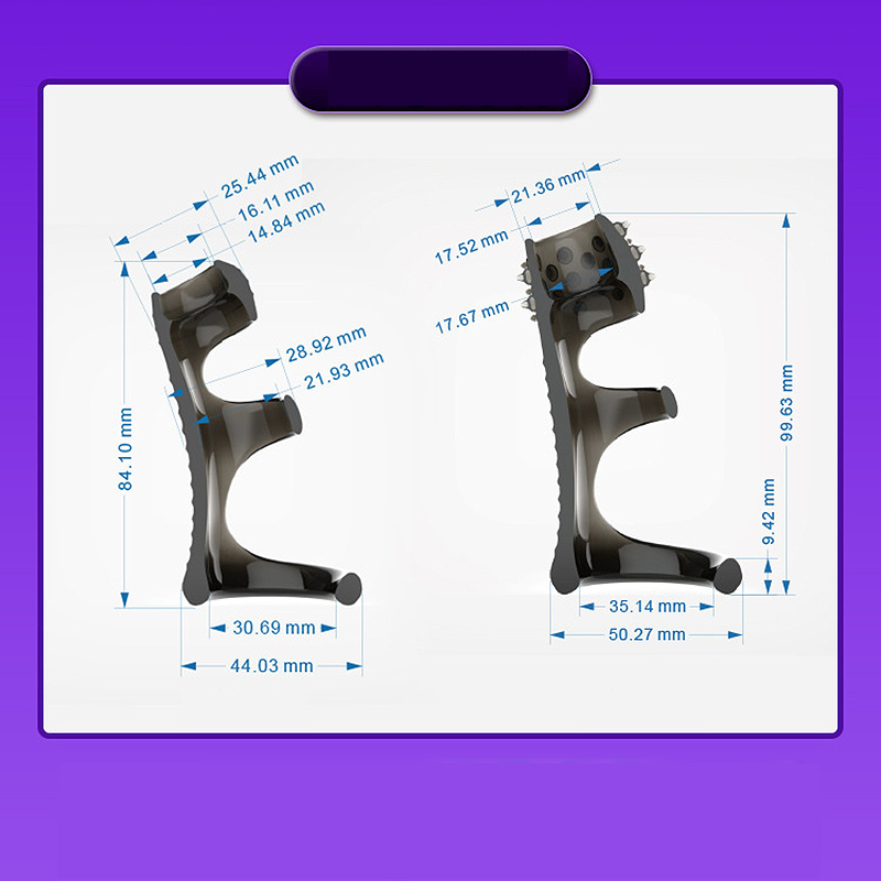 Male Enhancement Condom Sleeve Delay Ejaculation Lock Penis Extender Erection Enhancer Adult Intimate Sex Toy - 1