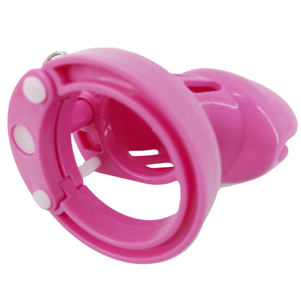 Cb6000 Male Chastity Device Adjustable Cock Cage Intimate Sex Toy With 5 Size Rings Durable Brass Lock Secure Number Tags - 5