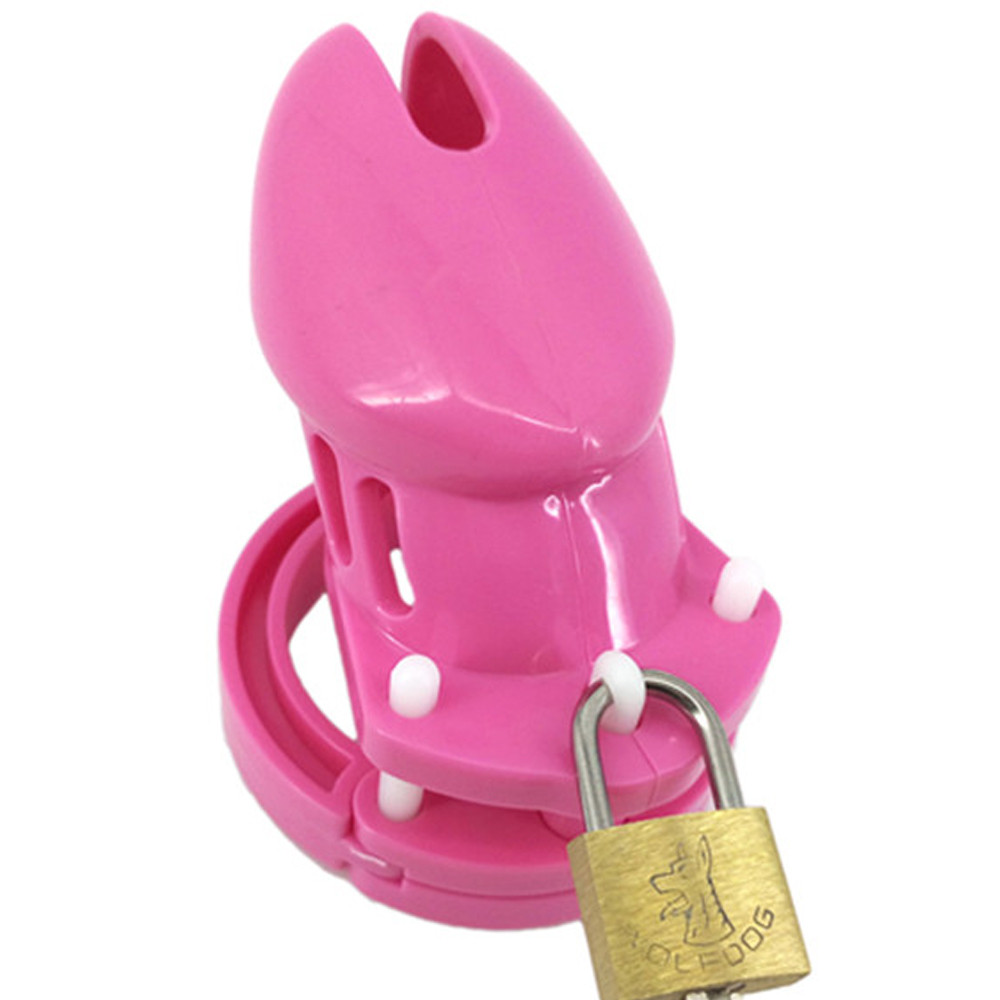 Cb6000 Male Chastity Device Adjustable Cock Cage Intimate Sex Toy With 5 Size Rings Durable Brass Lock Secure Number Tags - 4
