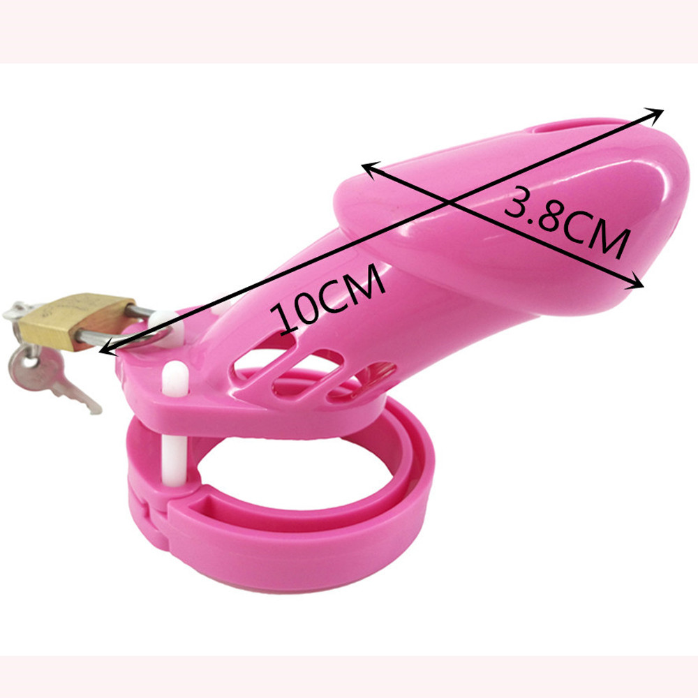 Cb6000 Male Chastity Device Adjustable Cock Cage Intimate Sex Toy With 5 Size Rings Durable Brass Lock Secure Number Tags - 2