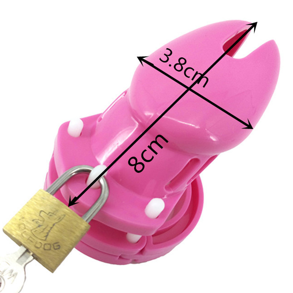 Cb6000 Male Chastity Device Adjustable Cock Cage Intimate Sex Toy With 5 Size Rings Durable Brass Lock Secure Number Tags - 1