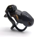 Ht V3 Cock Cage Penis Ring Male Small Barbed Silicone With Fixed Resin Chastity Device Adult Sex Toys A362-2 - 3