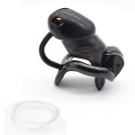Ht V3 Cock Cage Penis Ring Male Small Barbed Silicone With Fixed Resin Chastity Device Adult Sex Toys A362-2