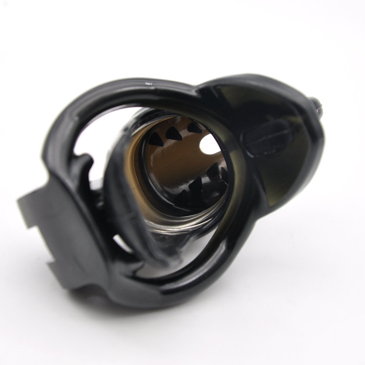 V3 Ht Silicone Cock Cage With Resin Chastity Device Barbed Penis Ring Small Male Adult Erotic Sex Toy A3622 - 2