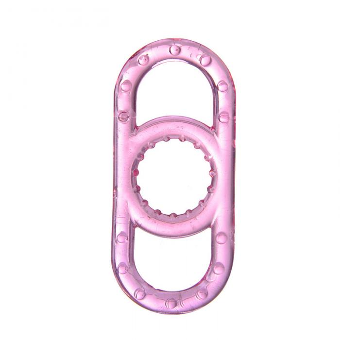 Crystal Elastic Male Enhancement Rings Adult Intimacy Toys For Men Penis Ring Set - 6