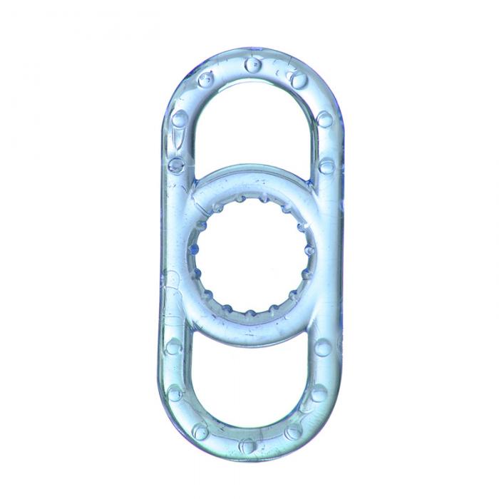 Crystal Elastic Male Enhancement Rings Adult Intimacy Toys For Men Penis Ring Set - 4