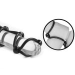 7 Pack Penis Ring Set 4 Cock Rings Clit Stimulating Ball And 3 Adjustable Loops Erection Enhancing Male Sex Toy - 3