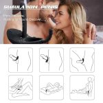 Penis Ring Vibrators Sex Toys With 7 Vibration Modes Silicone Material Waterproof Rechargeable Anal Clitoral Stimulator Massager - 5