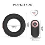 Male Penis Massage Silicone Cock Rings Dick Vibrator Sex Toys For Men Adult Games Products Wireless Remote Control 10 Speed - 6