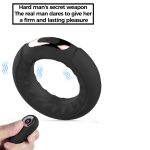 Male Penis Massage Silicone Cock Rings Dick Vibrator Sex Toys For Men Adult Games Products Wireless Remote Control 10 Speed - 3