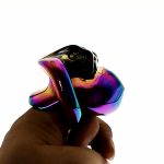 Rainbow Ht V3 Cock Cage Micro Small Chastity Device Stainless Steel Bdsm Torture Toys - 4