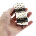 Kali's Teeth 4 Rows Gold Spiked Cock Ring Extreme Bdsm Cage Scrotum Pendant Male Chastity Device Torture Devices - 3