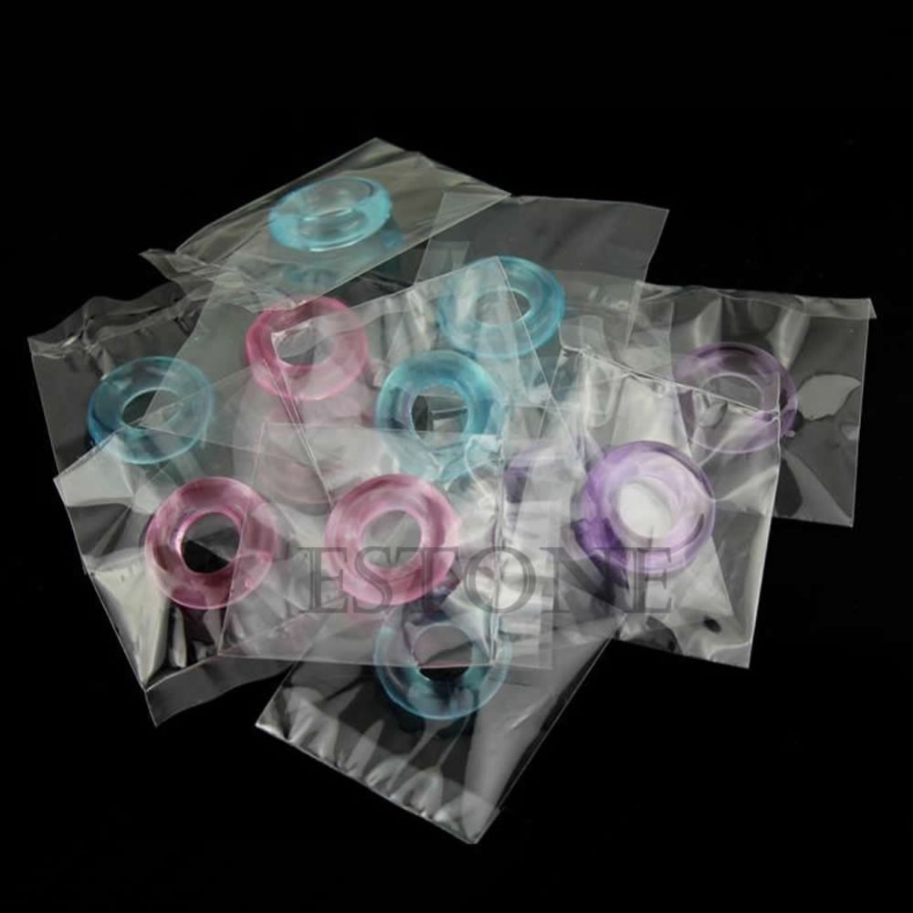 Soft Silicone Penis Rings For Enhanced Erection Erectile Dysfunction Aid Beaded Design - 4