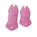 Silicone Pink Male Chastity Device Cock Cage Cb6000 Cb6000s With 5 Penis Ring Belt Adult Sex Toys For Men G7-2-5 - 5