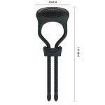 Prettylove Adjustable Vibrating Cock Ring Waterproof Powerful Bullet Vibrators For Men Erotic Adult Sex Toys - 3