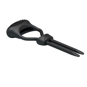 Prettylove Adjustable Vibrating Cock Ring Waterproof Powerful Bullet Vibrators For Men Erotic Adult Sex Toys - 2