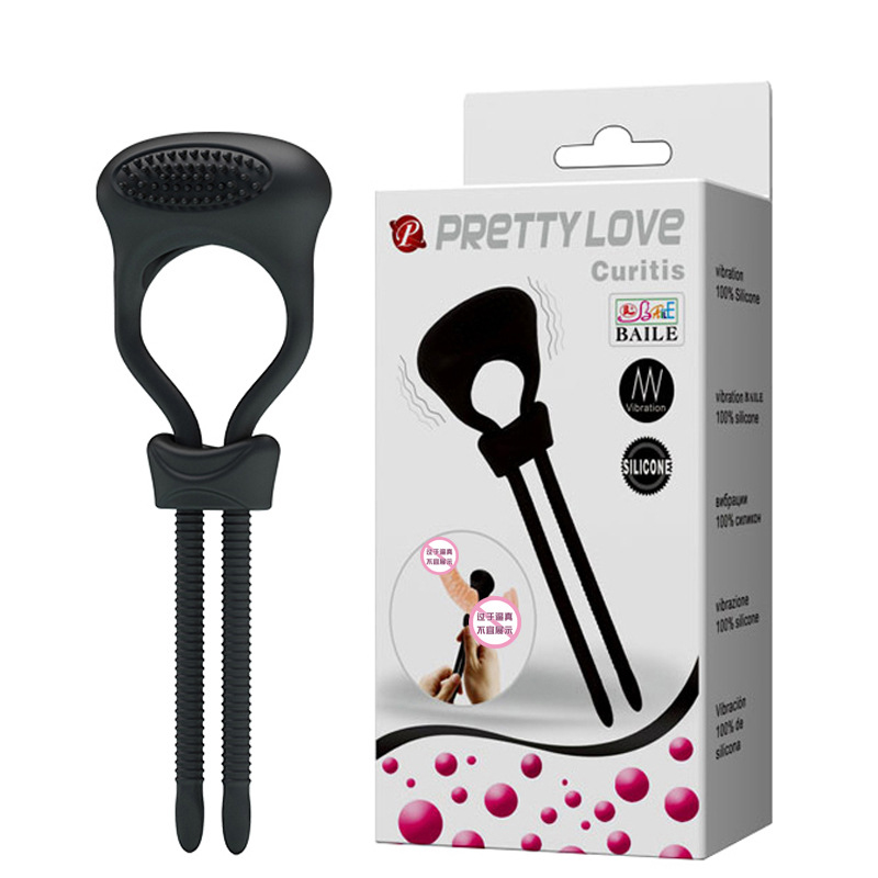 Waterproof Powerful Prettylove Adjustable Vibrating Cock Ring Bullet Vibrators For Men Adult Erotic Sex Toys - 1