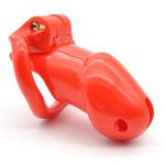 Sex Shop Male Chastity Cock Cages Toys For Men Penis Belt Lock With Four Ring Cage Gay Device - 2