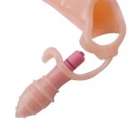 28cm Long Big Penis Extender Sleeve Vibrating Condoms Delay Ejaculation Cock Rings Dick Prostate Massager Sex Products For Men - 6