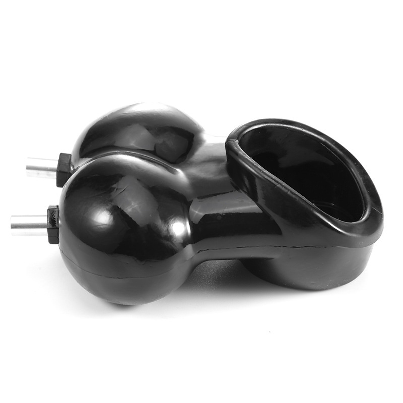 Mens Electro Shock Cockring Electrical Stimulator Scrotum Bondage Bags Ball Stretcher Sex Toy Cock Sleeve Ballstretcher - 6