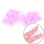2pcs Soft Elastic Vibrating Sex Rings Time Delay Cockring Cock Ring Sleeve Penis Waterproof Toys For Male Men - 3