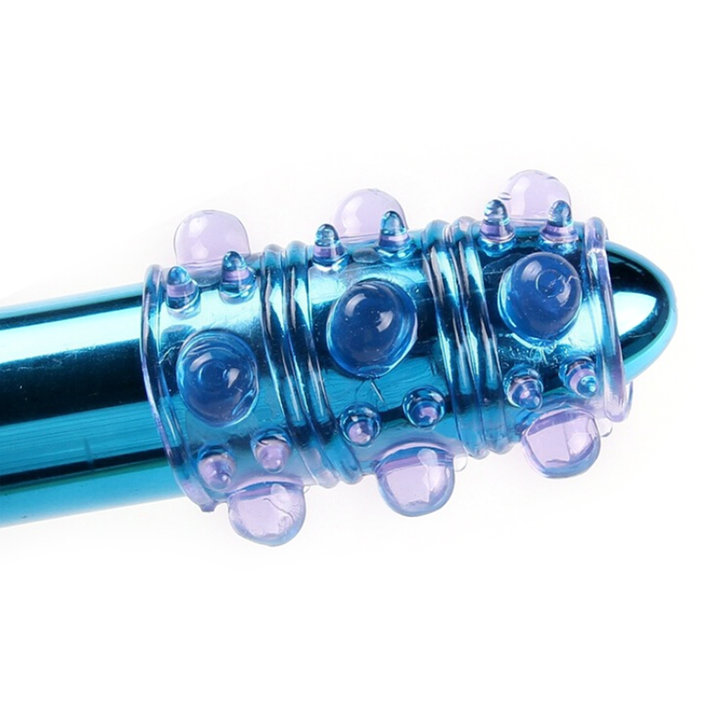 2pcs Waterproof Vibrating Penis Ring Sleeve Soft Elastic Male Enhancement Cockring Time Delay Sex Toys For Men - 1