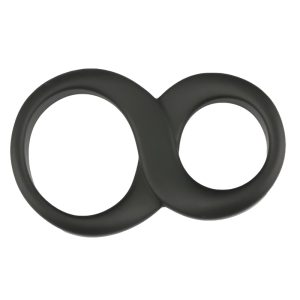 Chastity Device Double Penis Rings For Time Delay Silicone Cock Ring Ball Male Erection Enlarger Enhancement Sex Toys Man