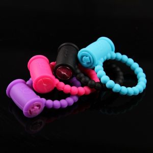 Vibrator Ring Penis Clit Stimulator Delay Ejaculation Cock Sex Toy For Couples Erection Vibrating - 2