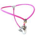 Metal Penis Sleeve Cock Cage Stainless Steel Silicone Male Chastity Belt Sex Toys For Men Strapon Panties Device - 5