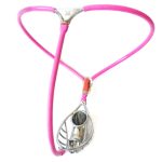Metal Penis Sleeve Cock Cage Stainless Steel Silicone Male Chastity Belt Sex Toys For Men Strapon Panties Device - 4